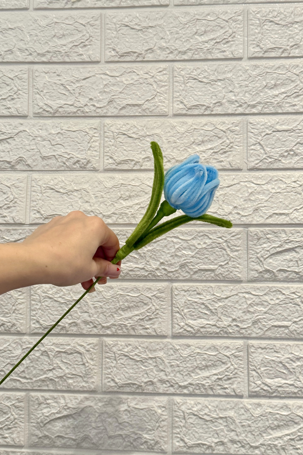 Tulipano Fatto a Mano | Fiori fatti con scovolini