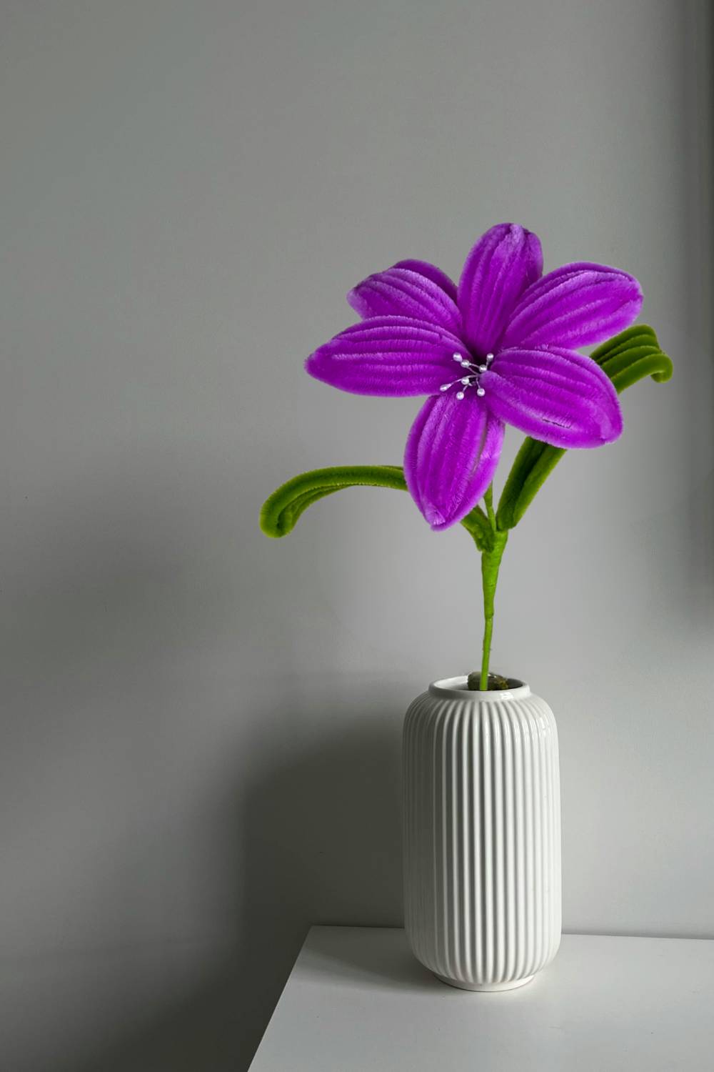 Giglio in Scovolini 34cm – Fatto a Mano