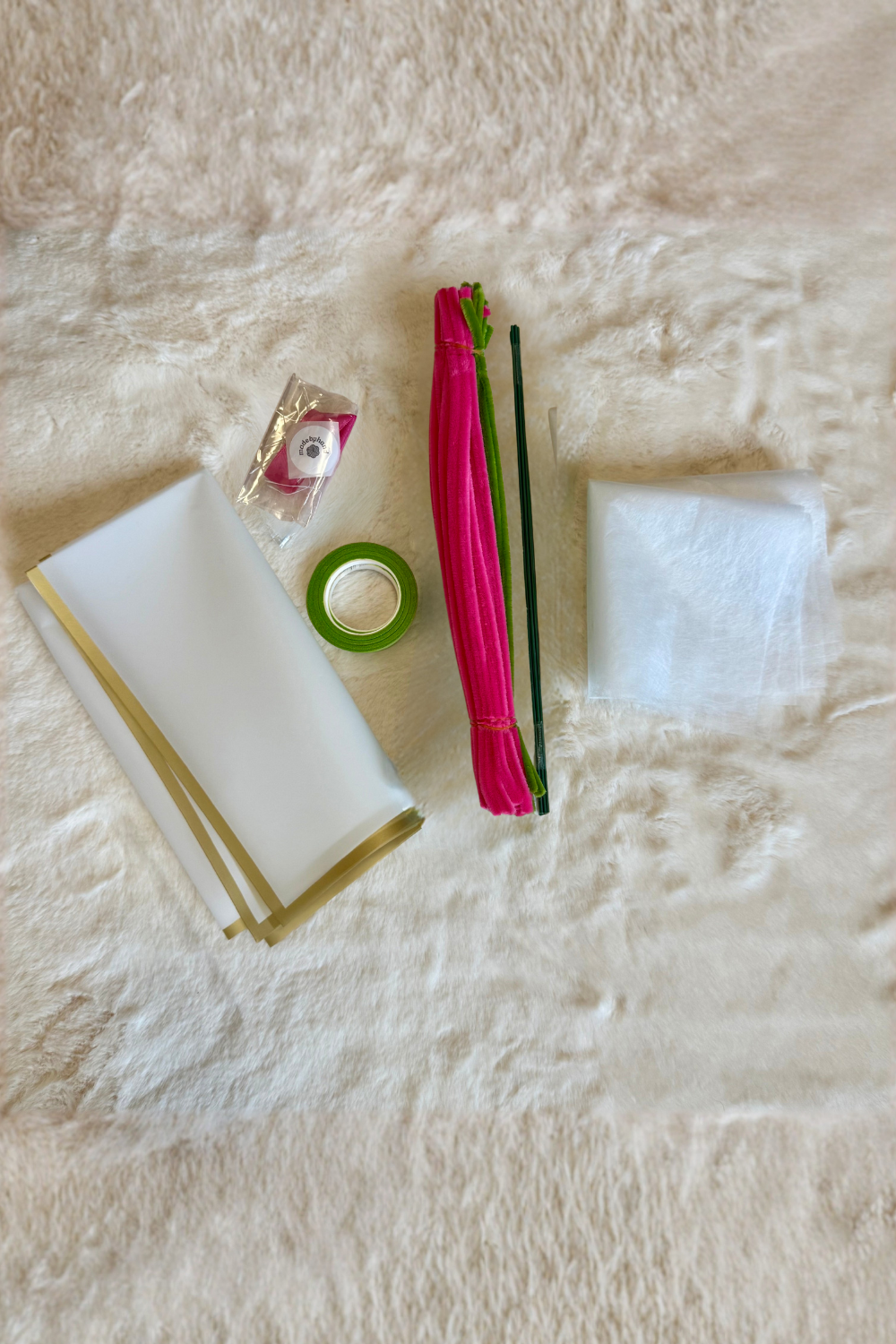 Kit Fai da te per fare Fiori con scovolini colorati fatto a mano – Made by Hand