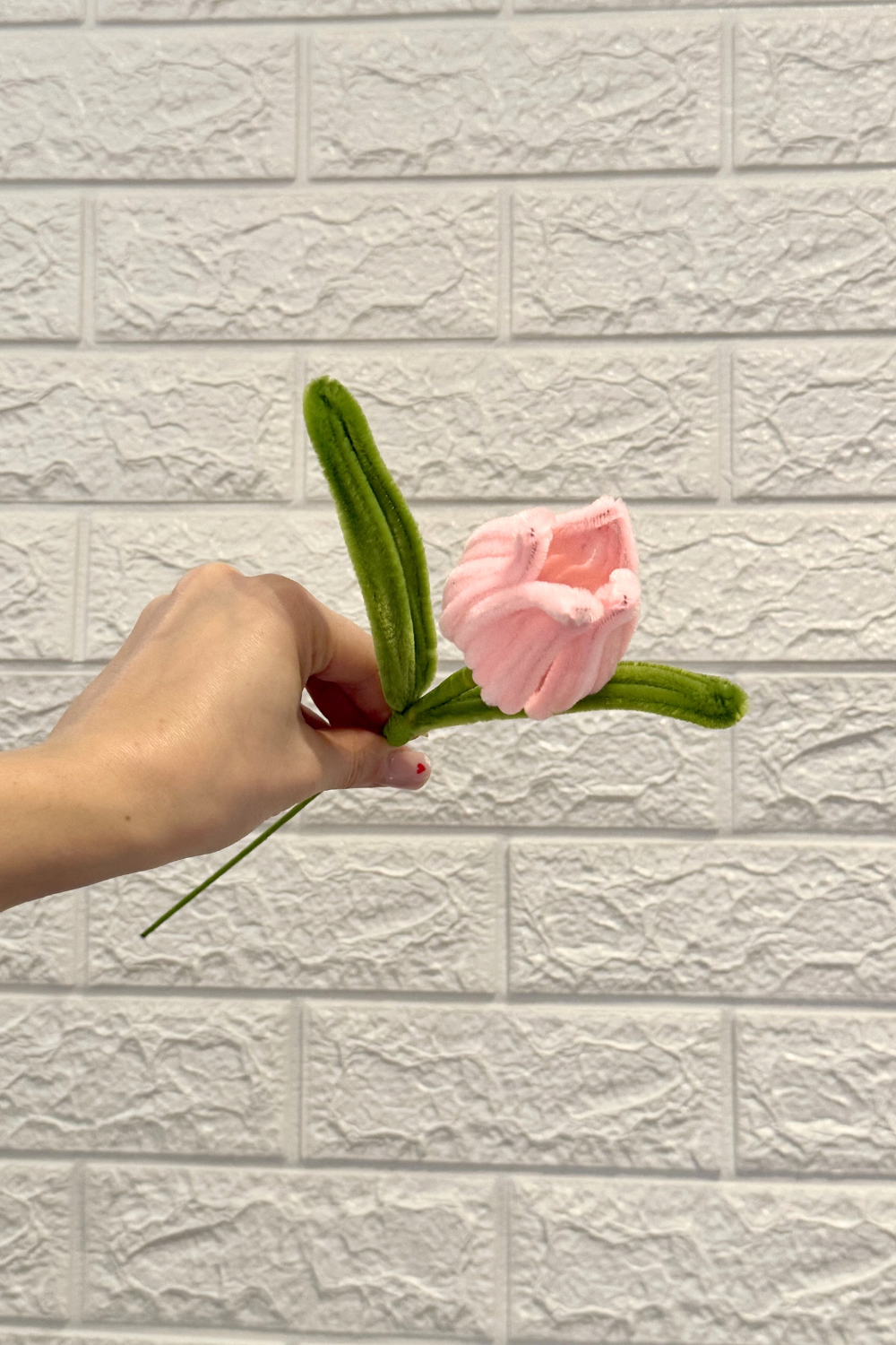 Tulipano Fatto a Mano | Fiori fatti con scovolini