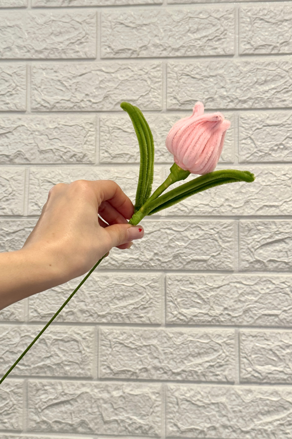 Tulipano Fatto a Mano | Fiori fatti con scovolini