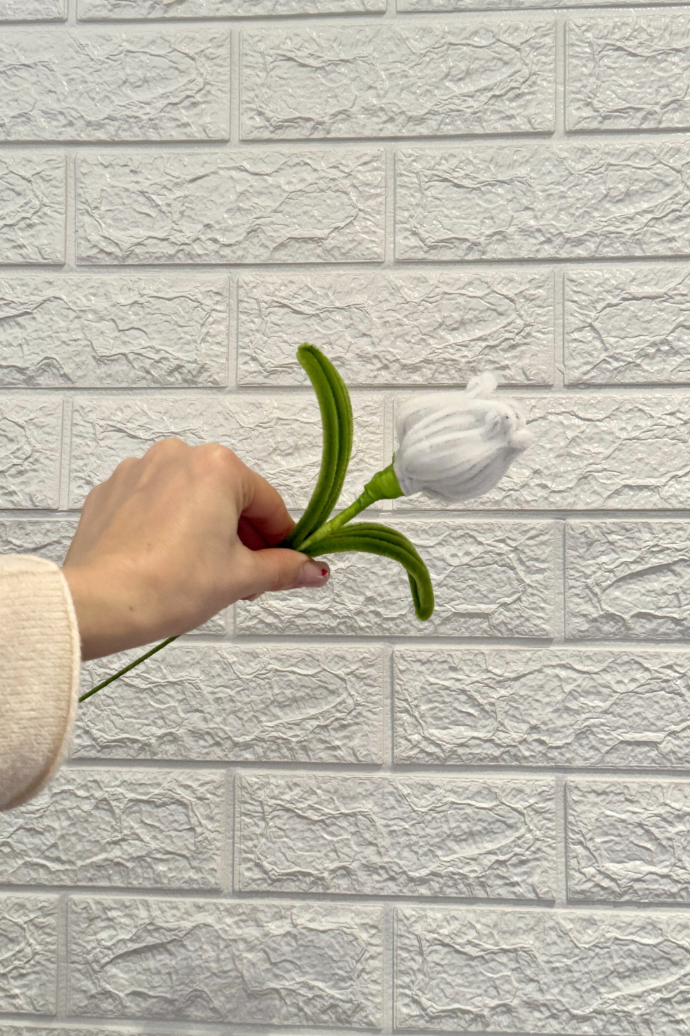 Tulipano Fatto a Mano | Fiori fatti con scovolini