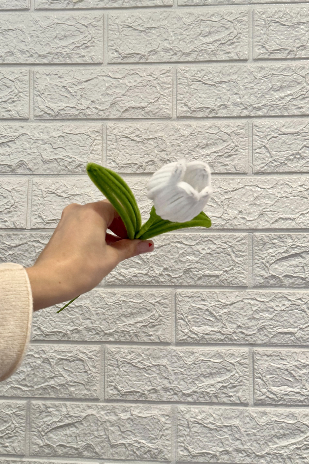 Tulipano Fatto a Mano | Fiori fatti con scovolini