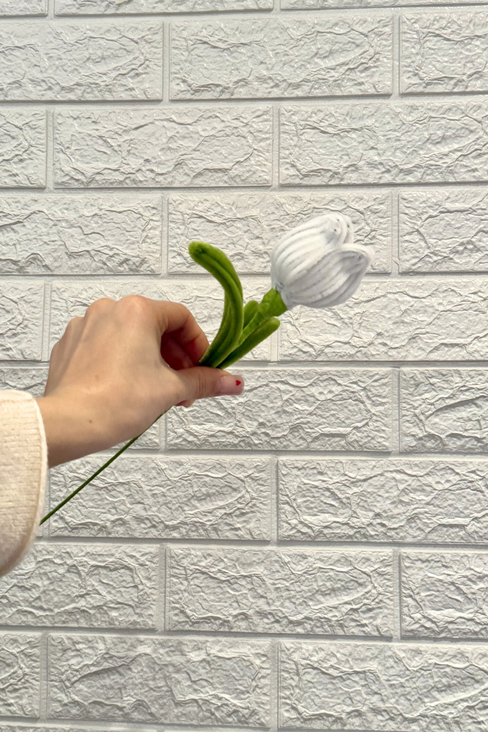 Tulipano Fatto a Mano | Fiori fatti con scovolini