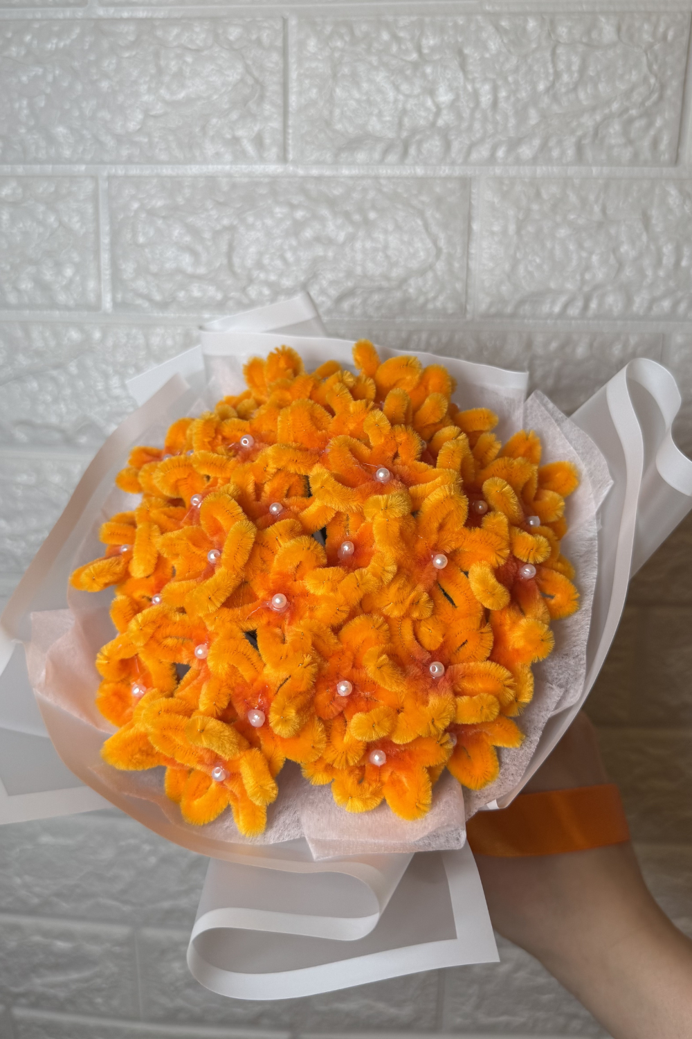 Bouquet Mini Margherite| Fatte a mano in scovolini