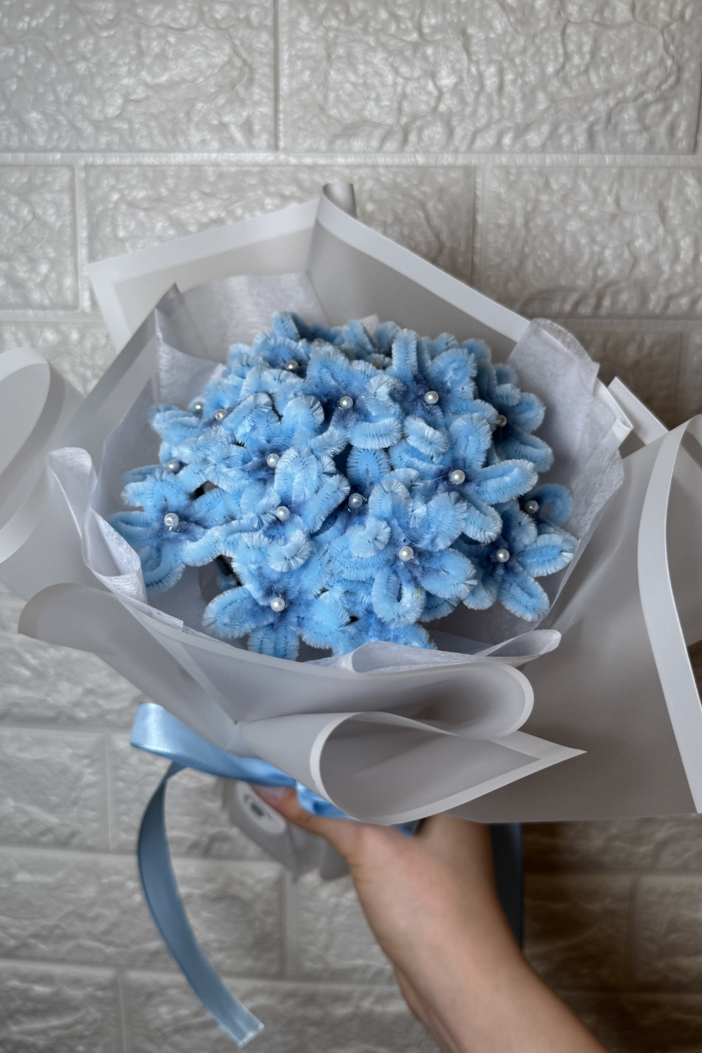 Bouquet Mini Margherite| Fatte a mano in scovolini