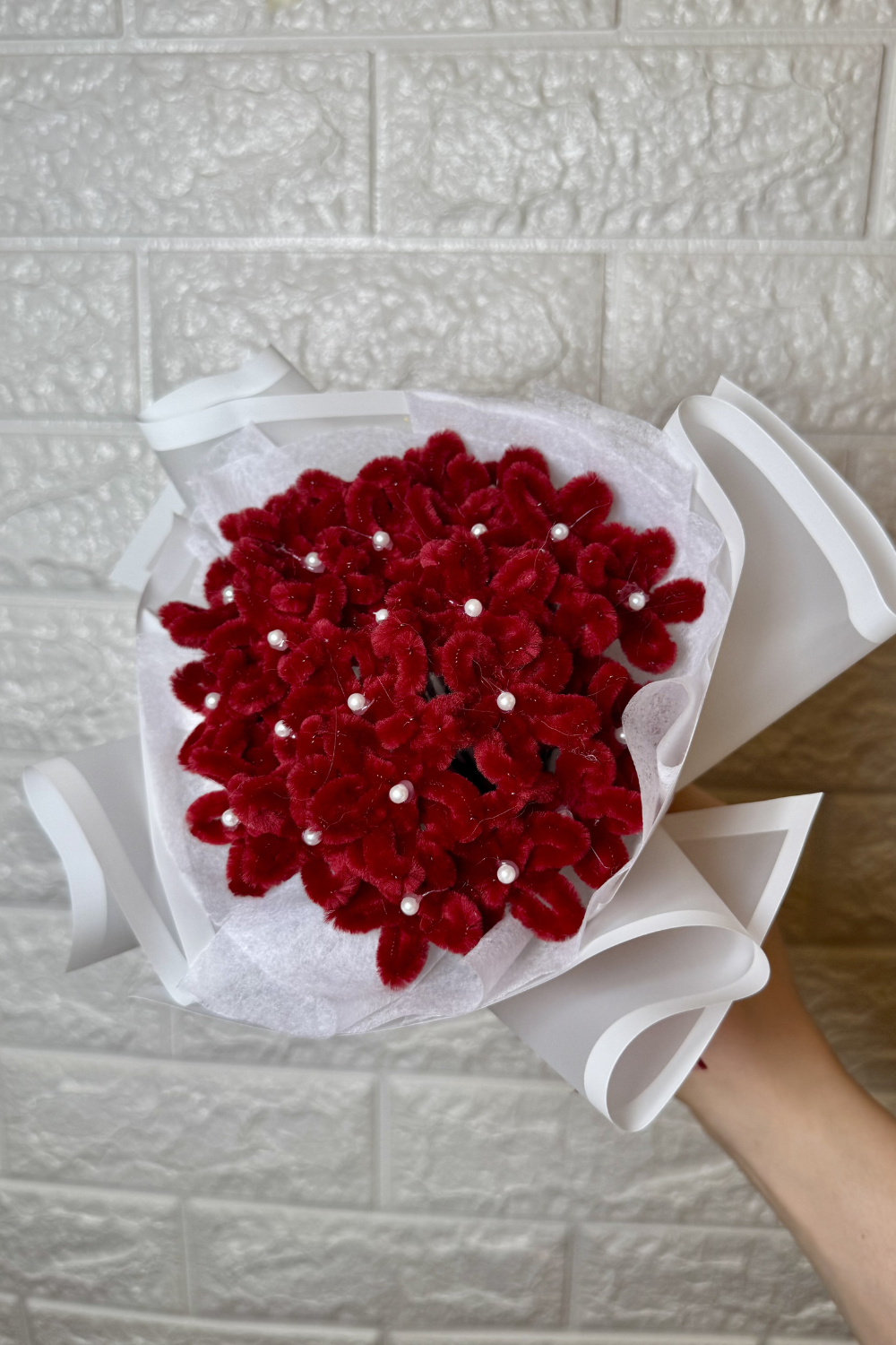 Bouquet Mini Margherite| Fatte a mano in scovolini